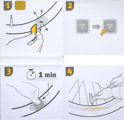 Topeak FLYPAPER GLUELESS PATCH KIT Patch kit