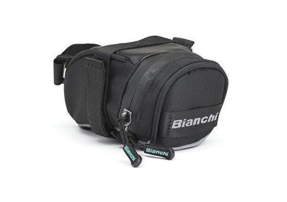 Black Celeste for Road bike Cross Cycling NEW Bianchi saddle Bag Small size 