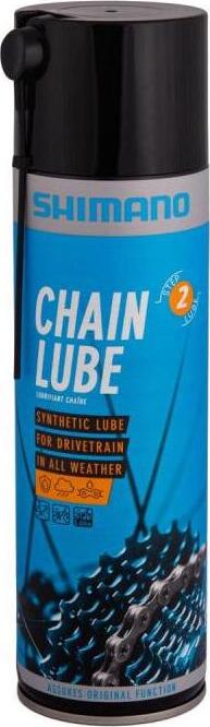 Shimano Chain Lube 200 ml Mazací sprej na řetěz a lanka