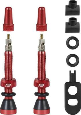 Force Valve set for tubeless system 2xFV 44mm, various colors Tubeless valves