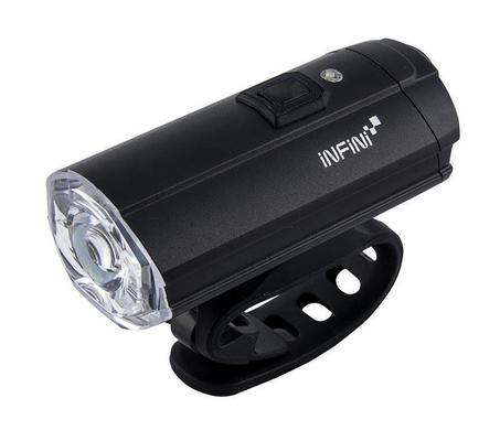 Infini Svetlo TRON 500 6f čierne USB Predné nabíjateľné svetlo