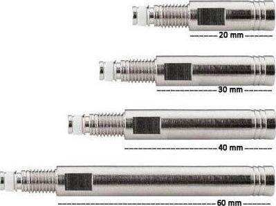 Continental Valve extension for presta valve aluminium, 2pcs Valve extension