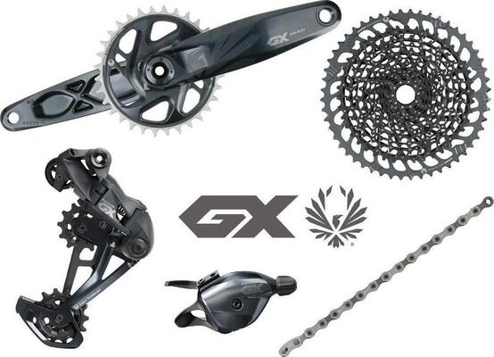 SRAM Sada SRAM GX Eagle DUB Lunar 12speed 175 BOOST MTB sada