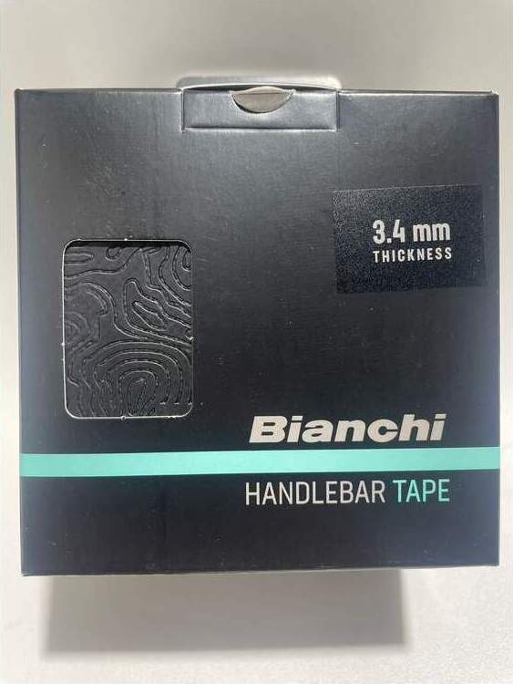 Bianchi EARTH 34 Soft touch 3,4 mm, Full Black (Gravel)	 Bar tape