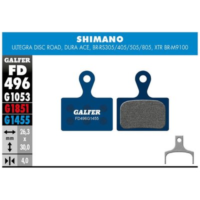 Galfer FD496 Shimano Brzdové platničky