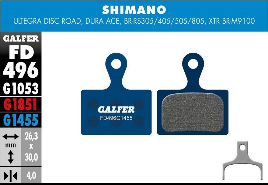 Galfer FD496 Shimano Brake pads