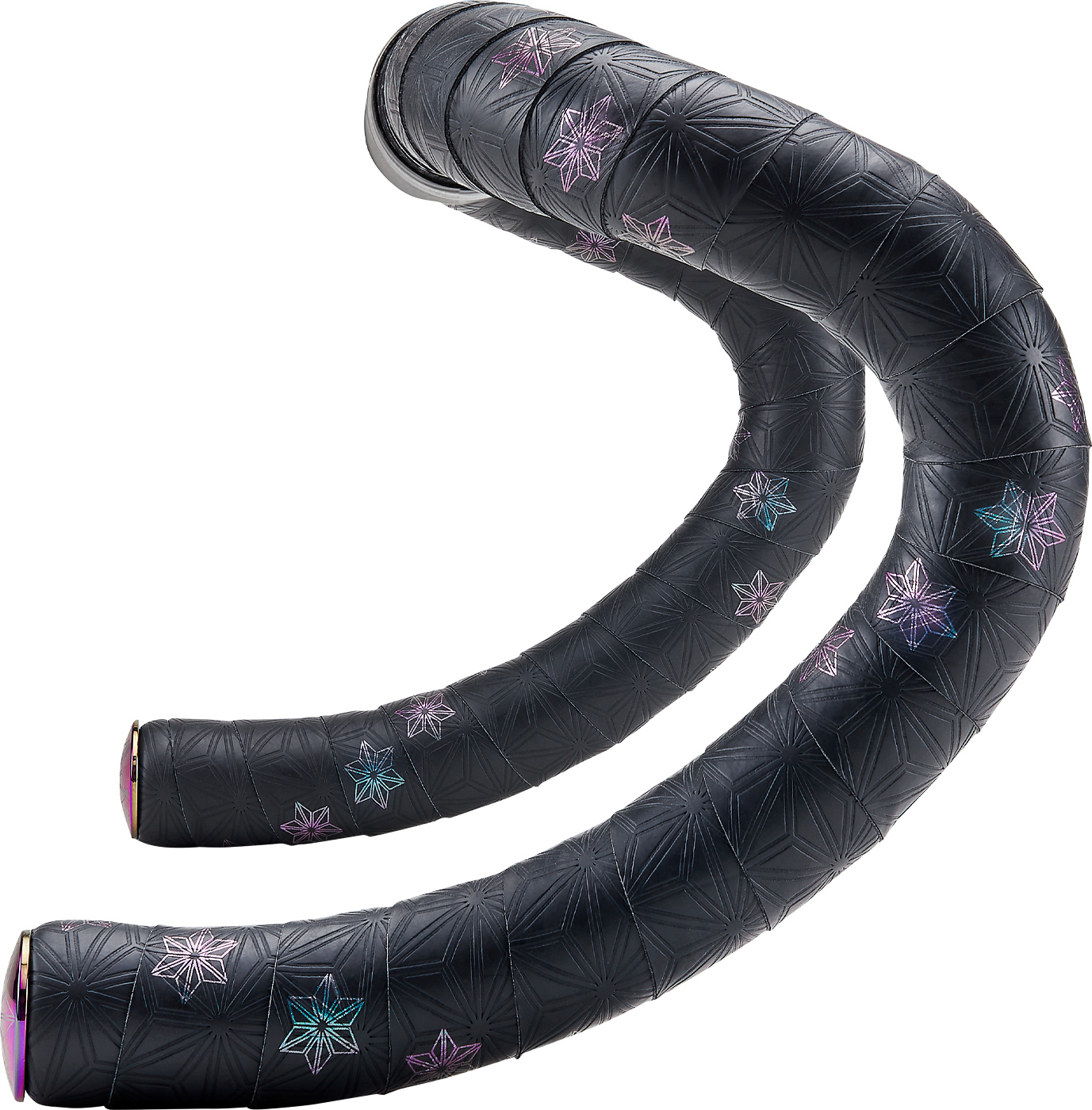 Supacaz Super Sticky Kush Galaxy Oil Slick + Oil Slick Plugs Bar tape