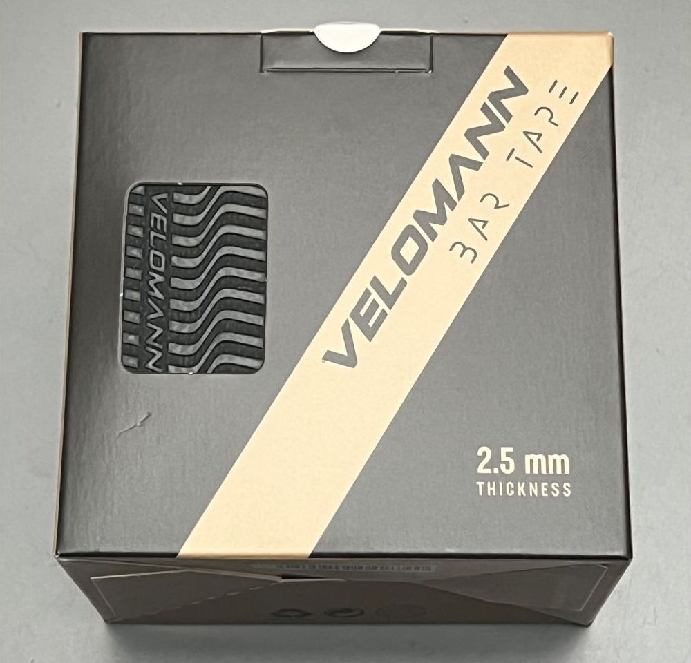 Velomann SNAKE 28 Soft touch 2,5 mm, Full black (Road) Bar tape