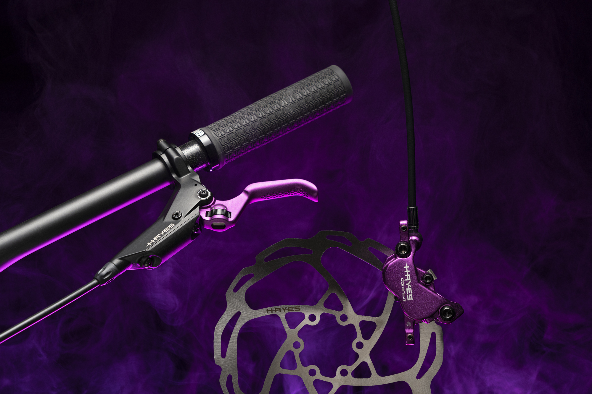Hayes Dominion A4 Purple LE - SET F+R Hydraulická brzda LE