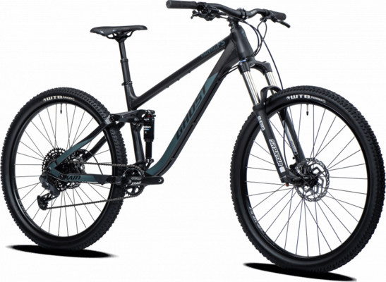 Full-suspension mountain bike Celoodpružené horské kolo