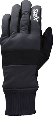 Swix Rukavice Cross textil black Gloves for cross-country skiing