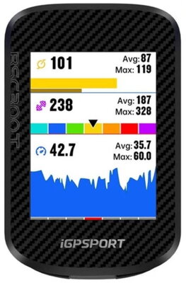 IGPSPORT BSC300T GPS cyklopocitac s dotykovym displejom