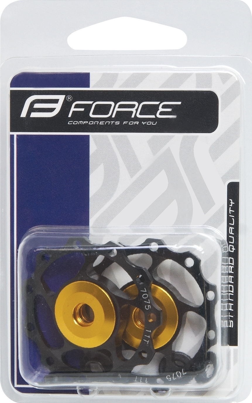 Force Pulleys Al 11 with ceramic bearings Guide pulley set