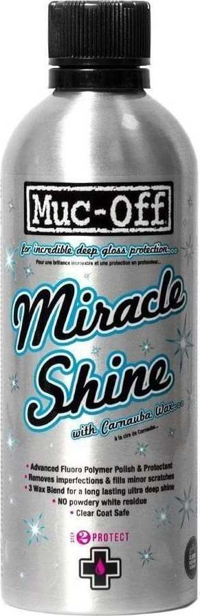 Muc-off Miracle Shine Polish 500 ml Leštiaci a ochranný prostriedok