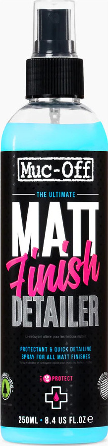 Muc-Off Matt Finish Detailer 250 ml Přípravek na dočištění a ochranu matných povrchů