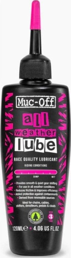 Muc-off All Weather Lube 120 ml Mazivo do každých podmienok