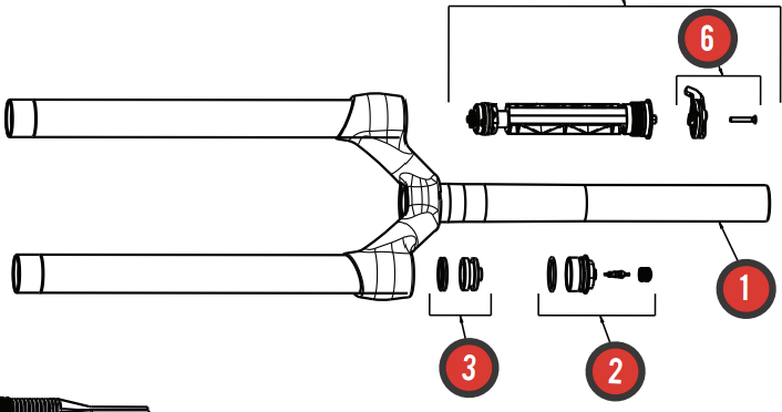 Manitou Markhor AIR CAP Air volume adjuster