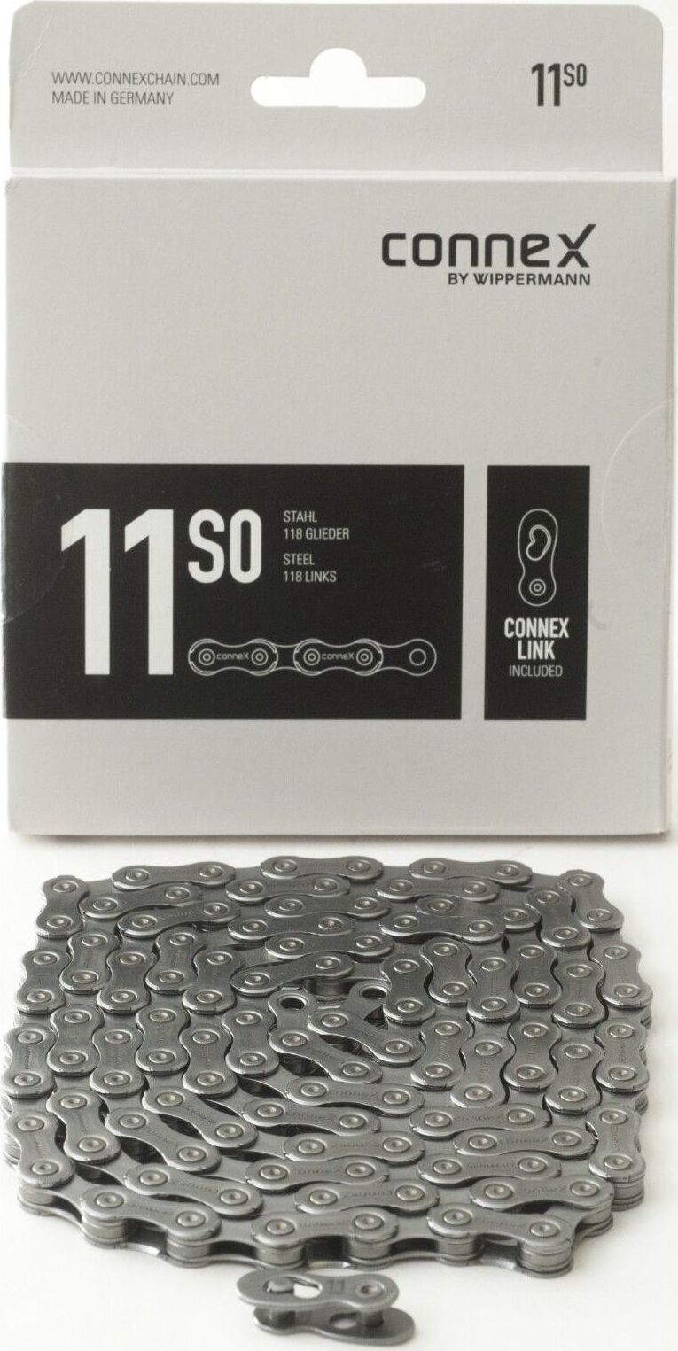 CONNEX chain 11s, 118, silver Bicycle chain