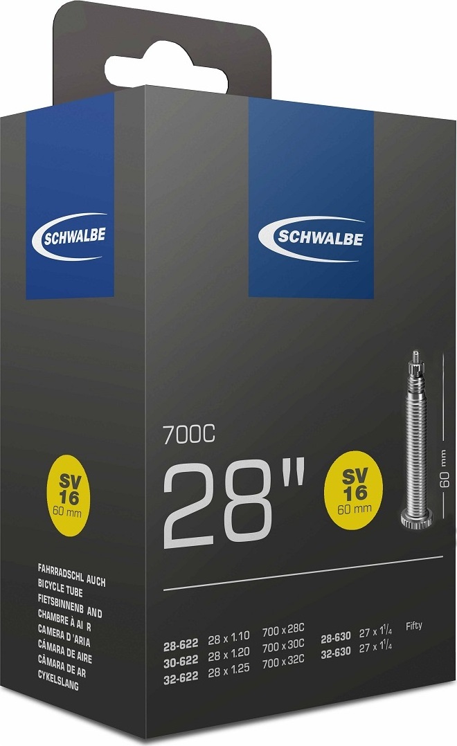 SCHWALBE SV16 (28/32-622/630) FV60 Tube