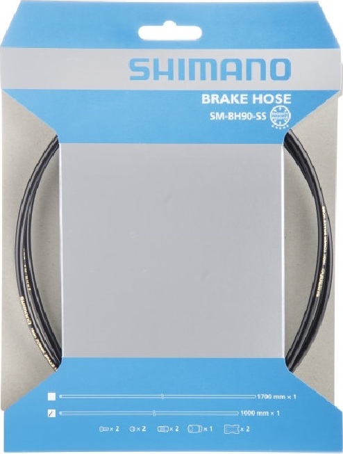 Shimano hadice BH90 SS 1700 mm silniční Brzdová hadička