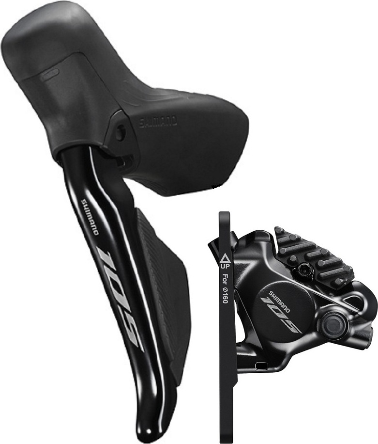 Shimano DUAL CONTROL 105 SET STR7170/BRR7170 LEVÝ 2-PREV. DI2 Silniční řazení