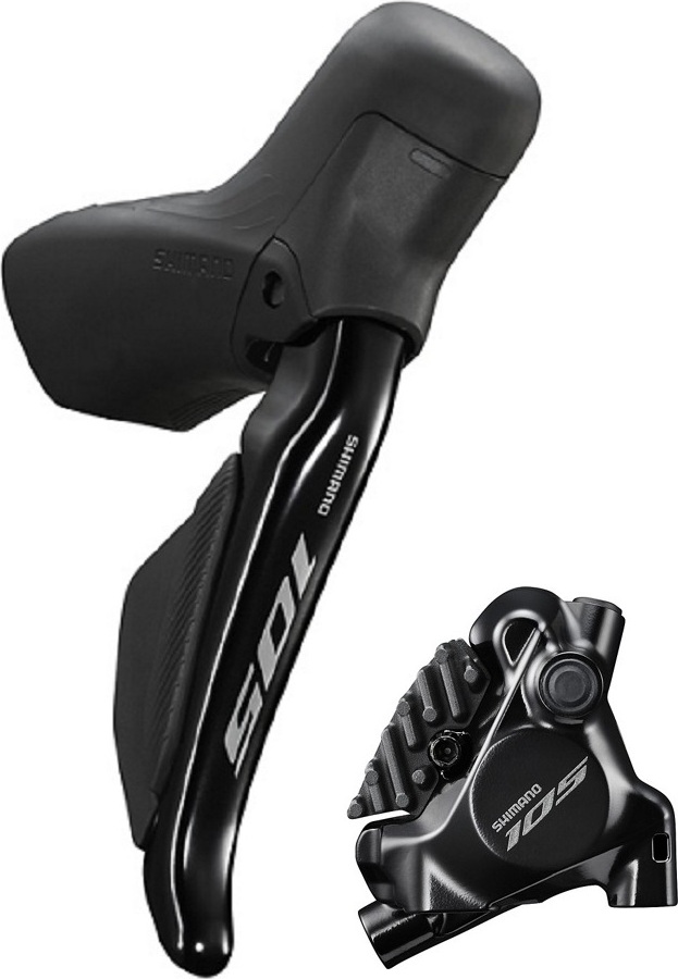 Shimano DUAL CONTROL 105 SET STR7170/BRR7170 Pravý 12-K. DI2 Silniční řazení