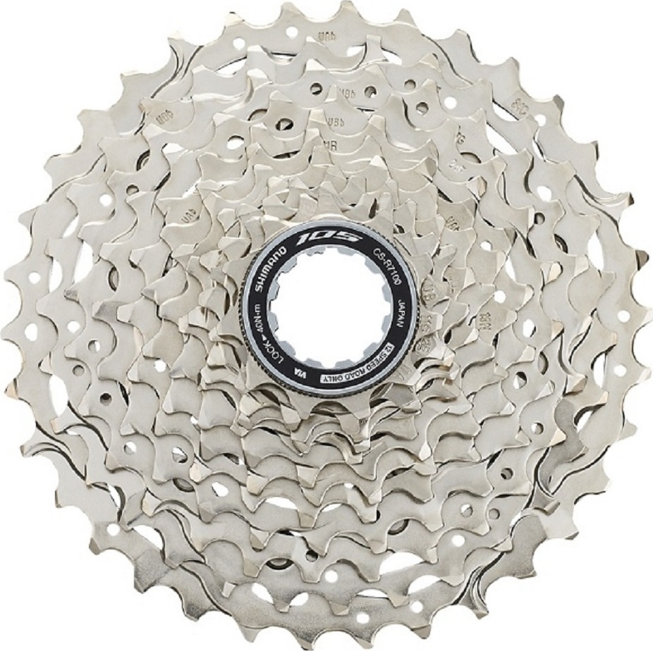 Shimano R7100 12sp 11-34T. 105 Road cassette