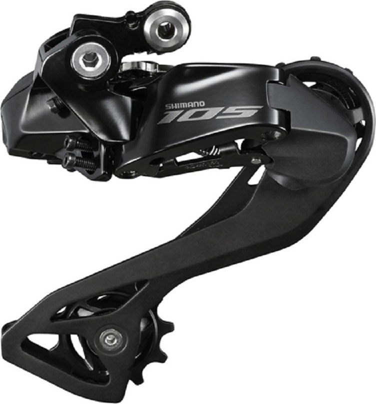 Shimano 105 R7100 12-K. DI2 DLHÉ RAMIENKO Cestný prehadzovač