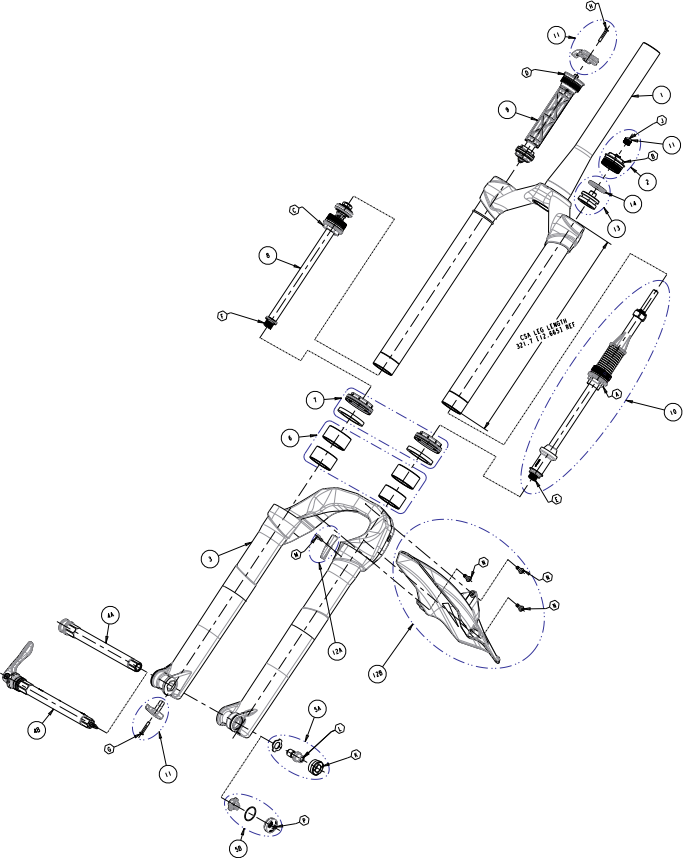 Manitou R7 Expert, Machete, Machete Comp, JUNIT 24 Rebound Damper Assy Rebound damper assembly