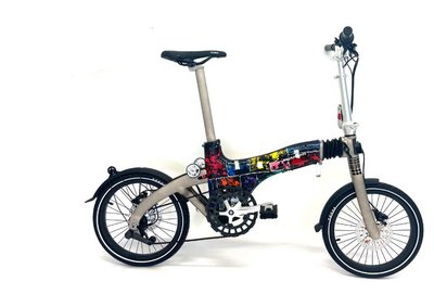 e-Sharvan Skladací e-bicykel