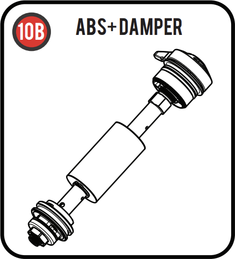 Manitou ABS+ DAMPER 30 mm Compression damper