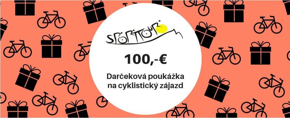Sporttour darcekova poukazka na cyklisticky zajazd