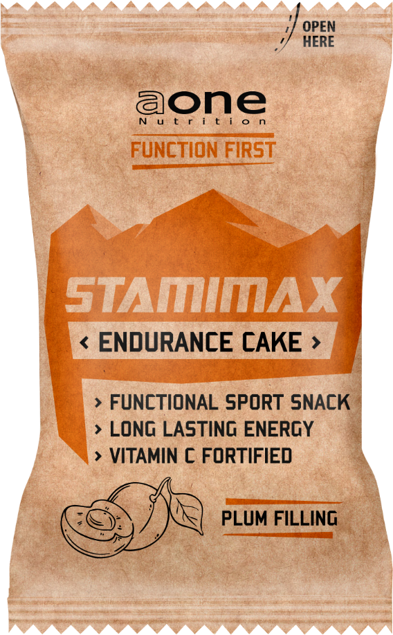 Aone  Staminax Endurance Cake 40 g Energetický snack