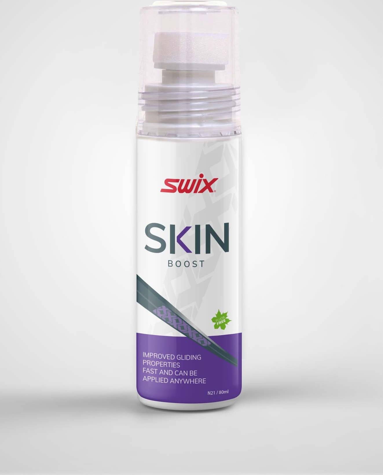 Swix Skin Boost roztok s aplikátorom 80 ml Sprej na ošetrenie integrovaných pásov