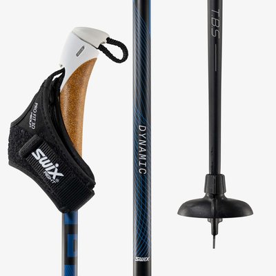Swix Dynamic D2 Just Click Cross-country poles