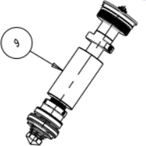 Manitou  VTT Compression Damper - R7 Pro VTT Compression damper