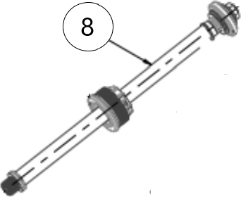 Manitou Mattoc Comp MY22+ Rebound Damper Assy 34 mm Tlmiaca patróna odskoku