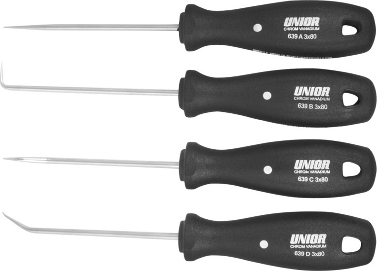 UNIOR set of punches, 4 pcs 