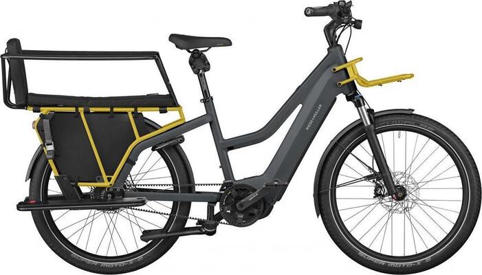 RIESE & MÜLLER Multicharger Mixte GT Rohloff HS Utility Gray / Curry Matt