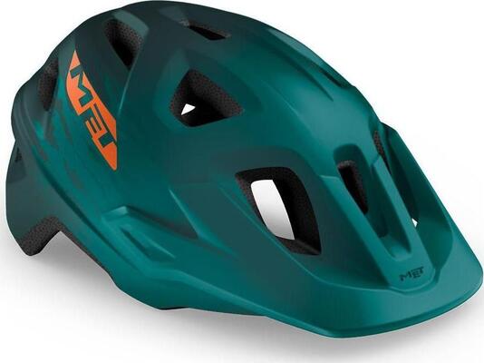MET Echo Alpine Green Orange | Matt
