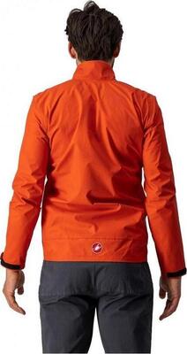 CASTELLI 21537 COMMUTER REFLEX Pánská cyklistická bunda do deště s reflexní úpravou