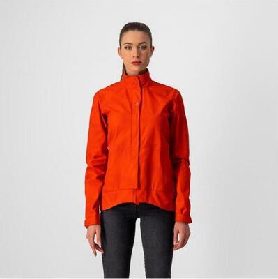 CASTELLI 21538 COMMUTER W REFLEX Dámská cyklistická bunda do deště