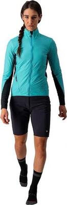 CASTELLI 21527 UNLIMITED W PUFFY Teplá a extra sbalitelná dámská cyklistická bunda