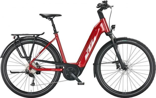KTM Macina Tour P510 US Chrome Red (Silver+Black)
