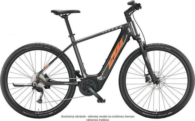 KTM Macina Cross P510 D Machine Grey (Orange+Silver)