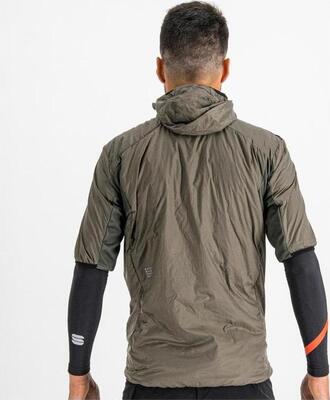 SPORTFUL Supergiara Puffy Short Sleeve Jacket Pánska gravelová bunda s krátkym rukávom