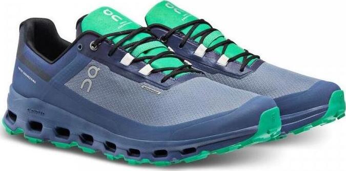 ON CloudVista Waterproof M Metal/Denim Pánske trailové bežecké topánky
