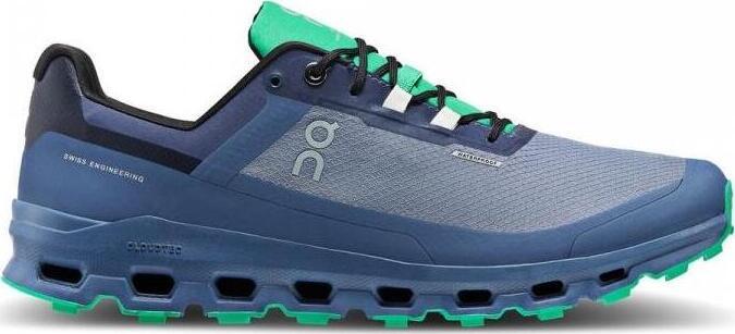 ON CloudVista Waterproof M Metal/Denim Pánske trailové bežecké topánky