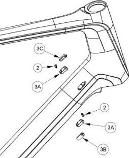 Bianchi SCR SSbk CK M3x12 T10 14581 Spare screw to frames