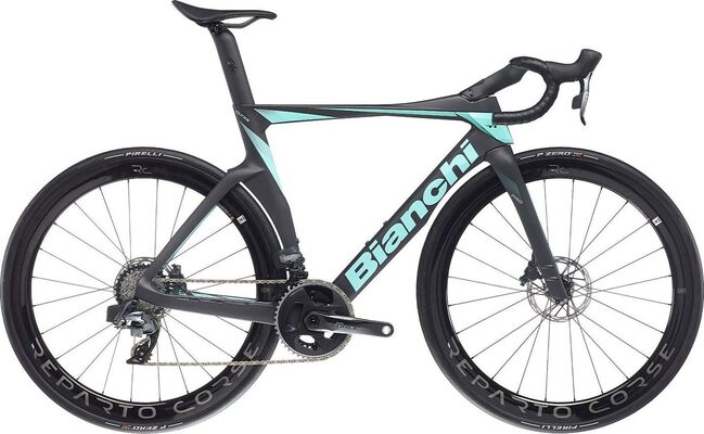 Bianchi Oltre PRO Force eTap AXS 12 Spd DISC Cestný aerobicykel